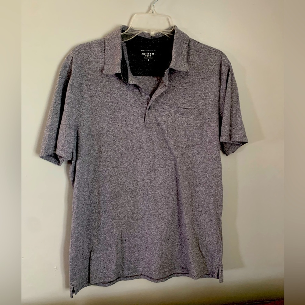 Banana Republic, Quick Dry POLO , Large